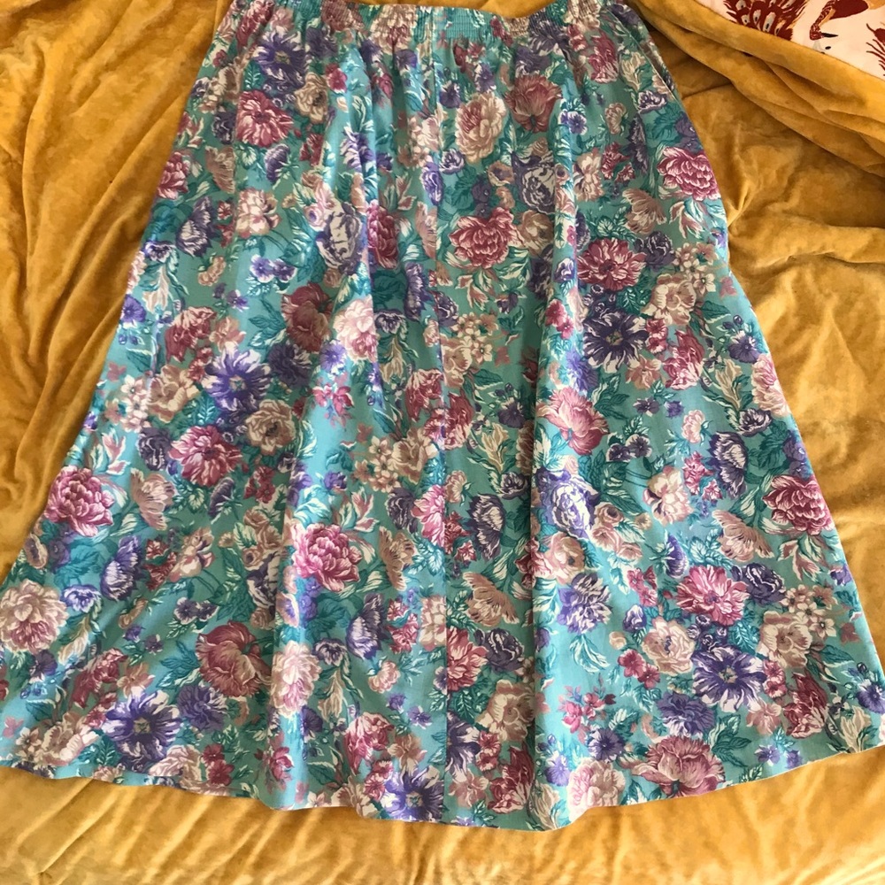 flower skirt